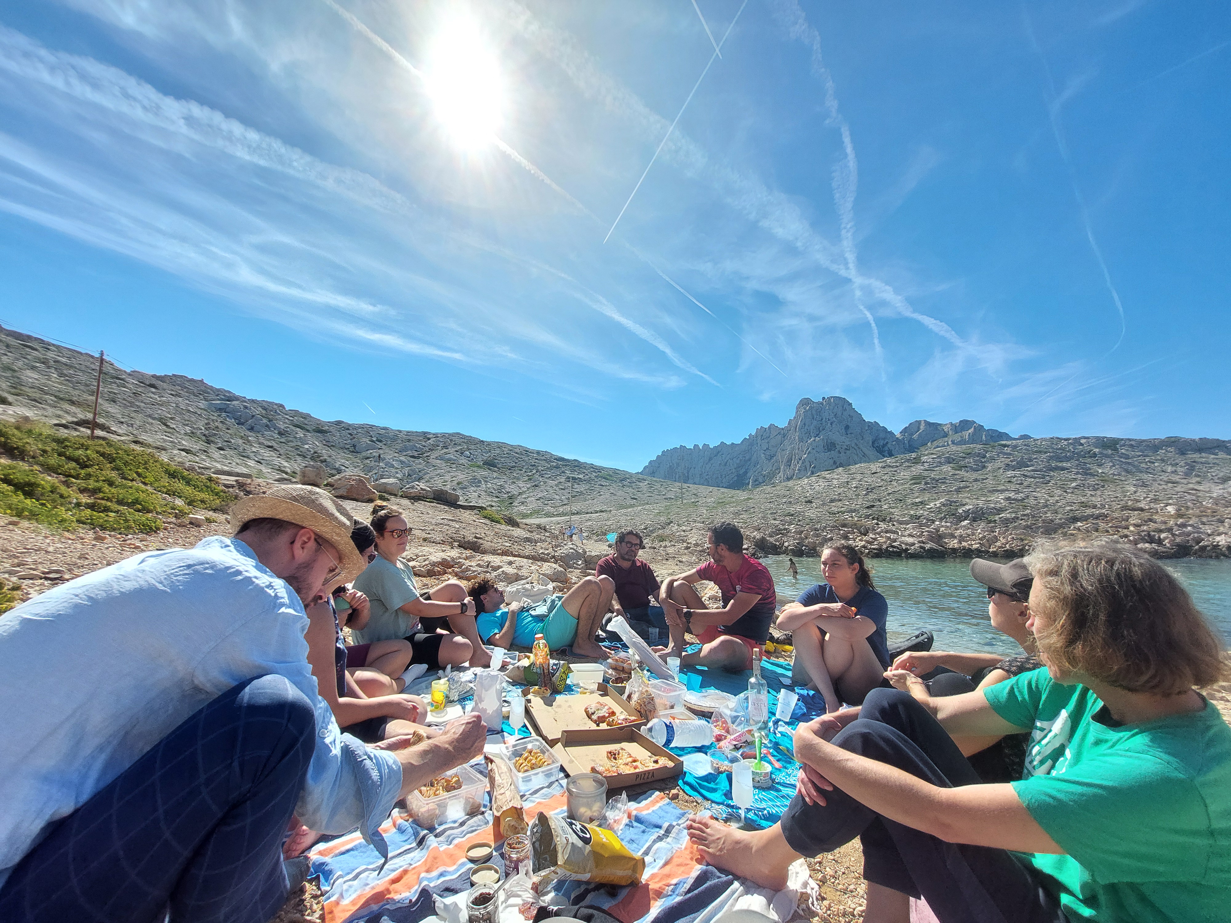 Picnic in the Calanques